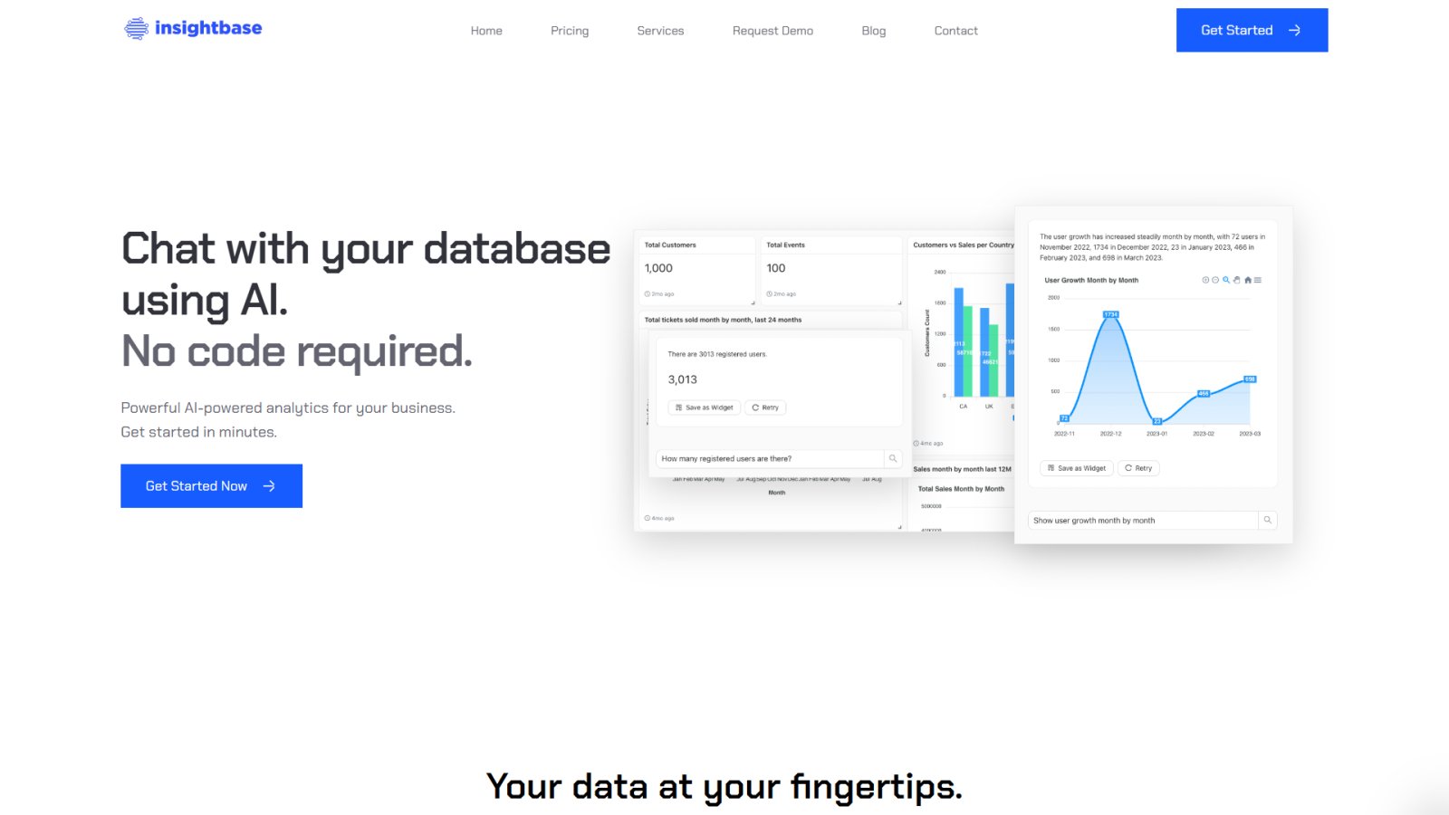 InsightBase нейросеть Главная страница