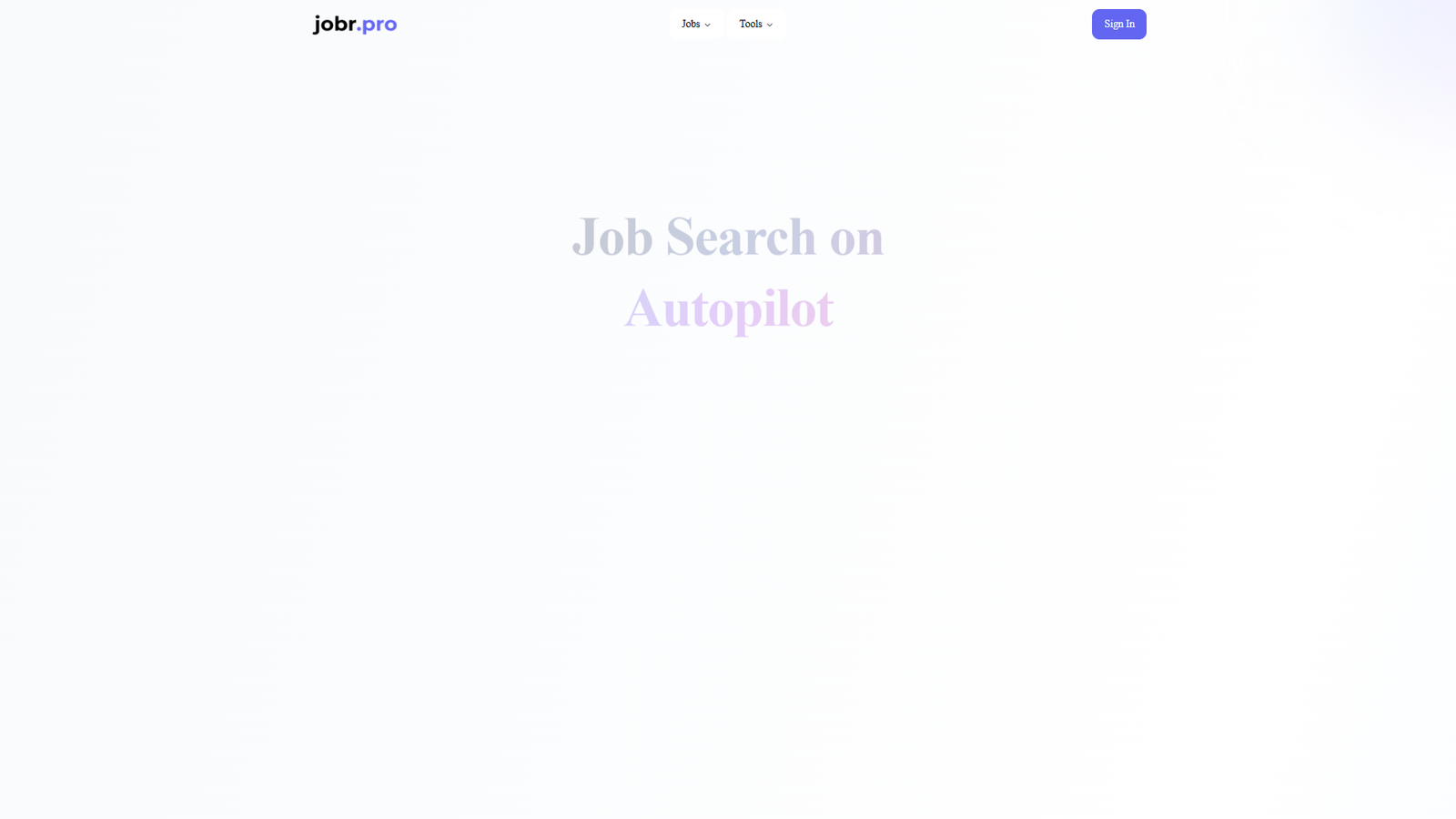 Jobr — интерфейс нейросети Jobr — интерфейс нейросети