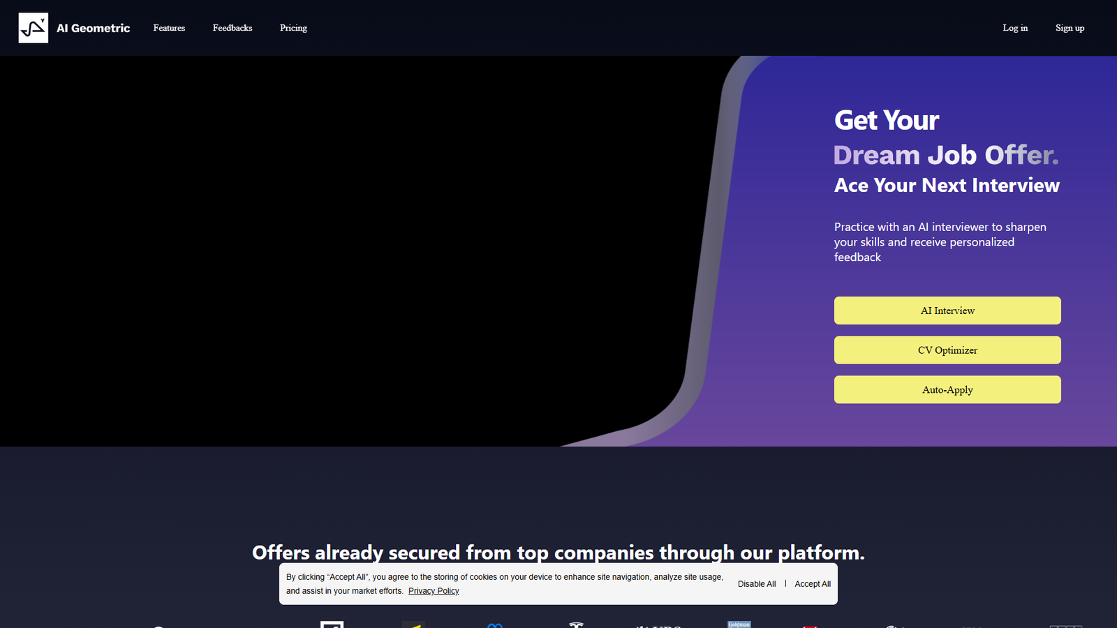 AI Geometric — интерфейс нейросети AI Geometric — интерфейс нейросети