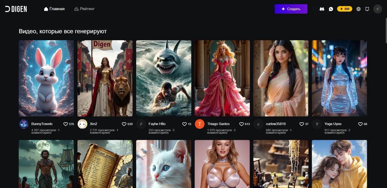 Digen.AI Videos