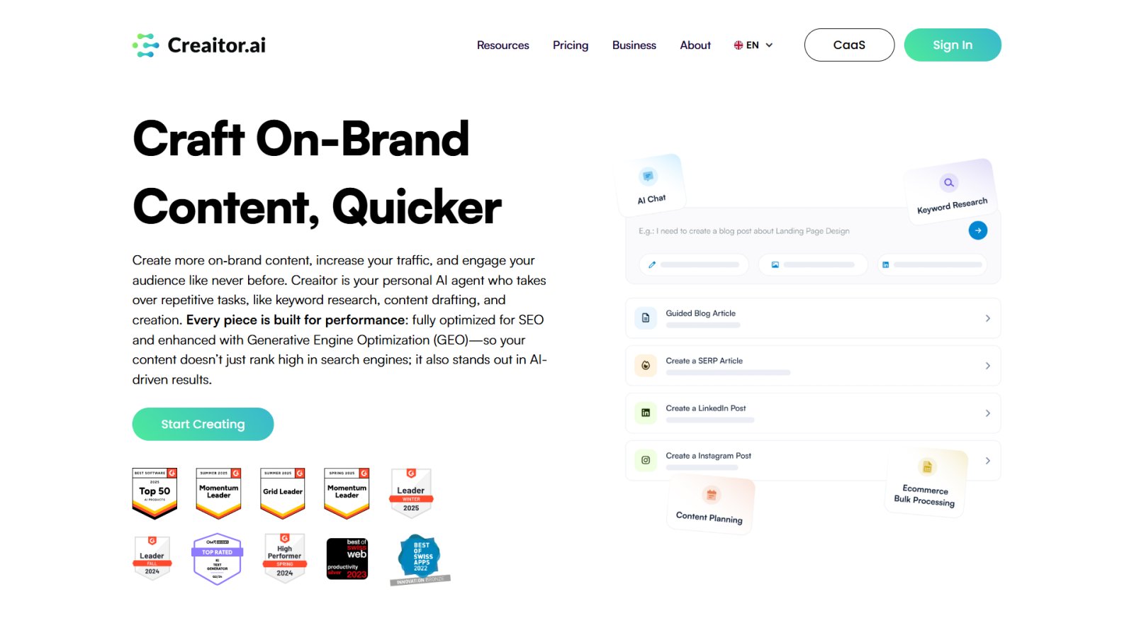 Creaitor AI нейросеть Главная страница Creaitor AI нейросеть Главная страница