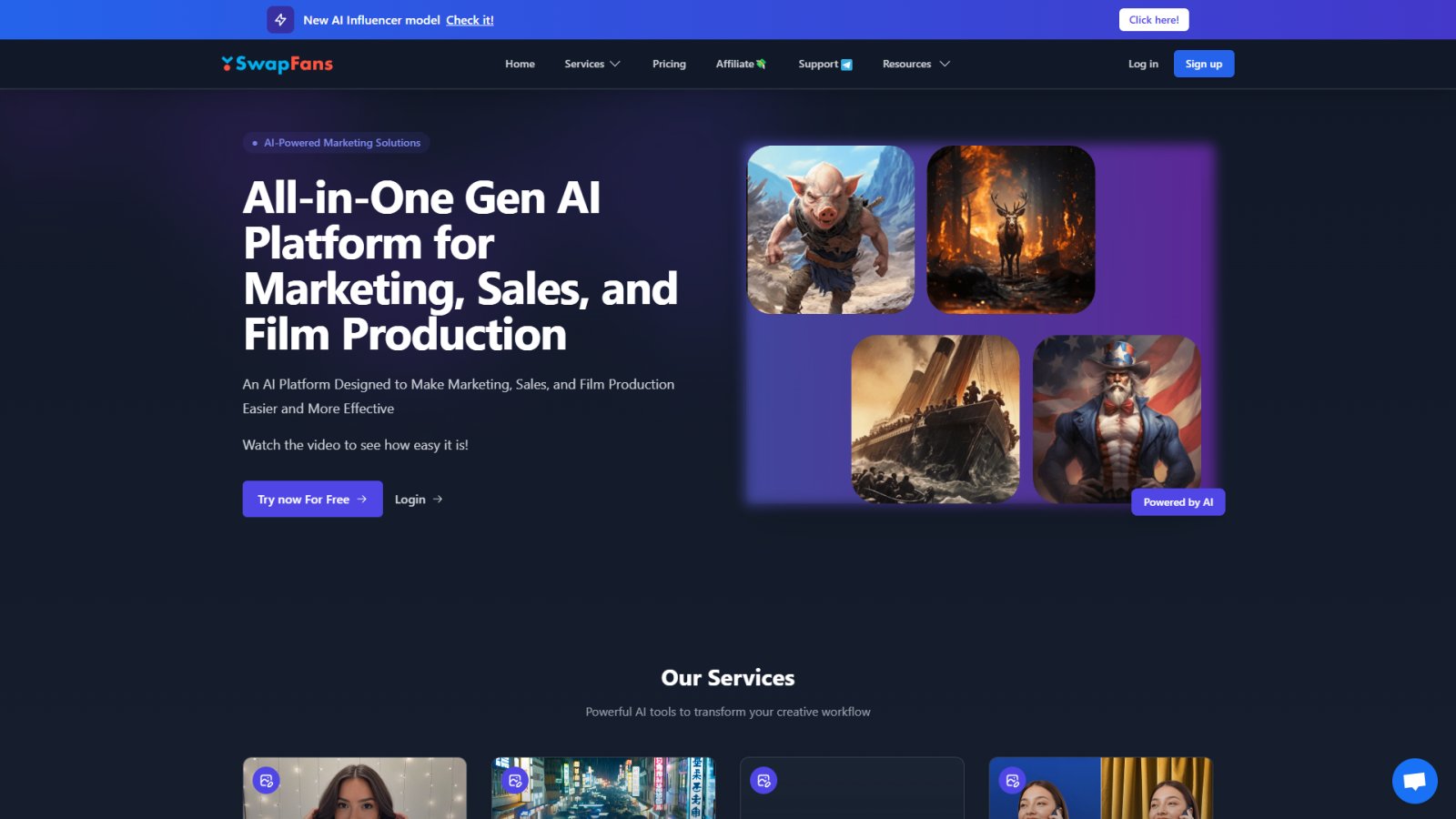 SwapFans нейросеть Главная страница SwapFans нейросеть Главная страница