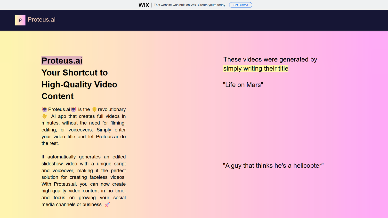 Proteus.ai — интерфейс нейросети Proteus.ai — интерфейс нейросети