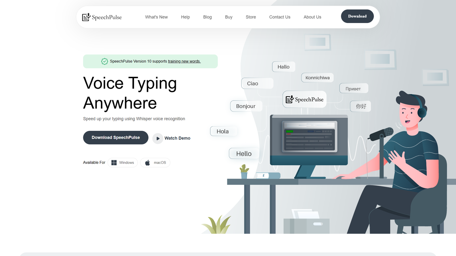 SpeechPulse — интерфейс нейросети SpeechPulse — интерфейс нейросети