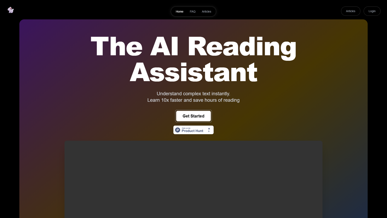 Rabbit Reader — интерфейс нейросети Rabbit Reader — интерфейс нейросети
