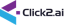 Click2.ai logo