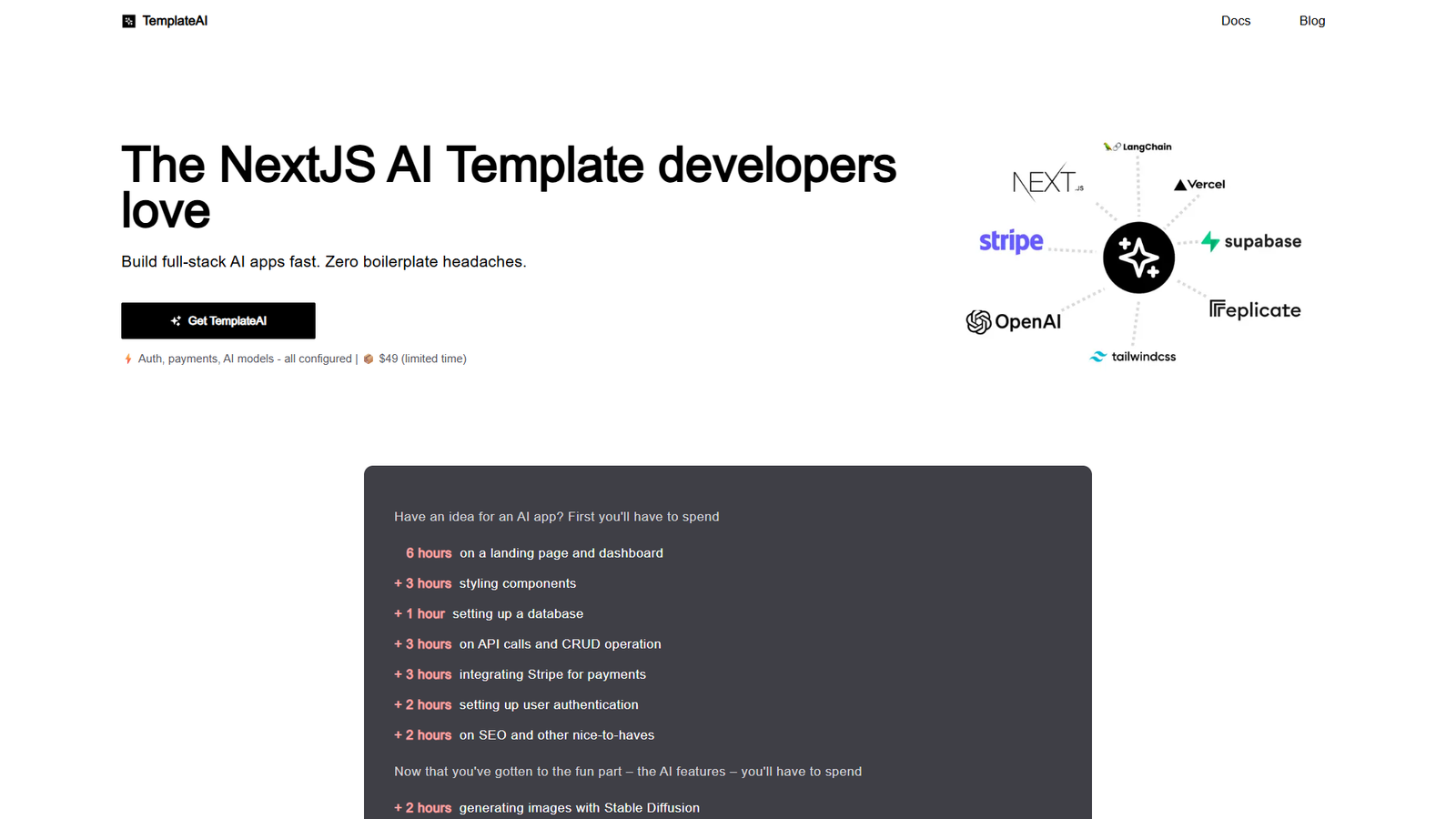 TemplateAI — интерфейс нейросети TemplateAI — интерфейс нейросети