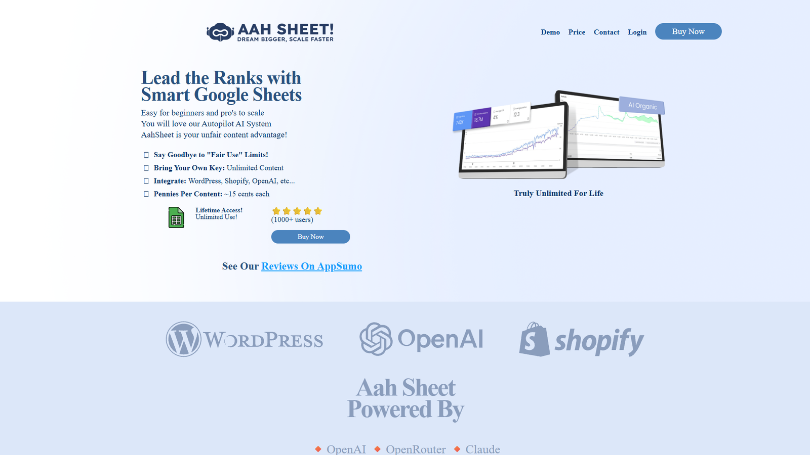 AahSheet — AI для Google Sheets — интерфейс нейросети AahSheet — AI для Google Sheets — интерфейс нейросети