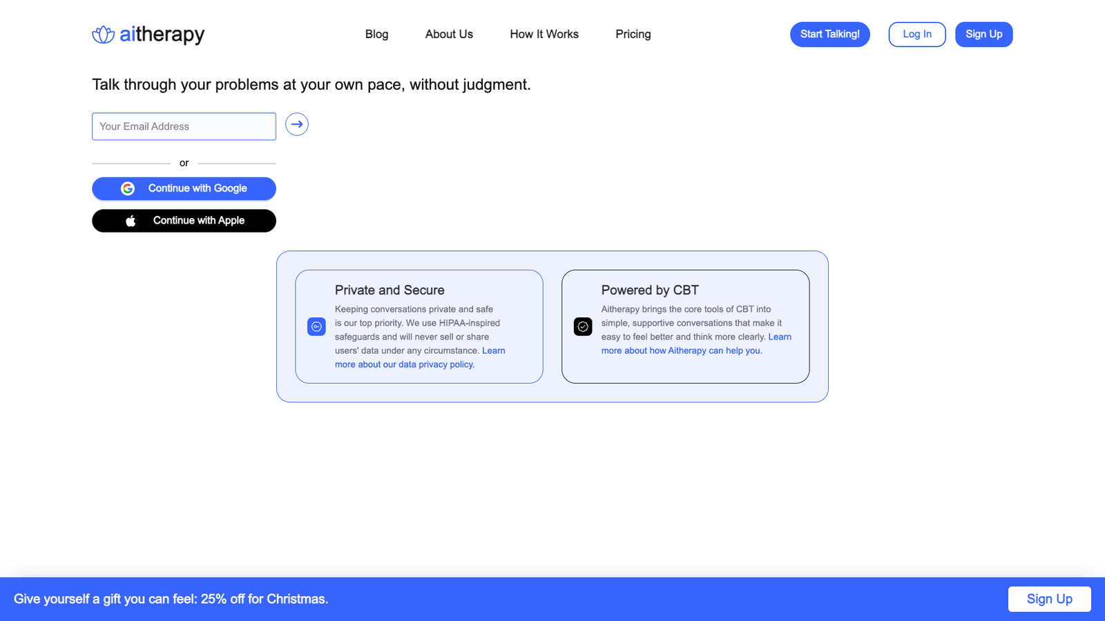 Aitherapy — интерфейс нейросети Aitherapy — интерфейс нейросети
