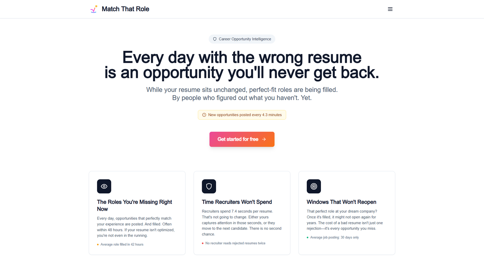Match That Role — интерфейс нейросети Match That Role — интерфейс нейросети
