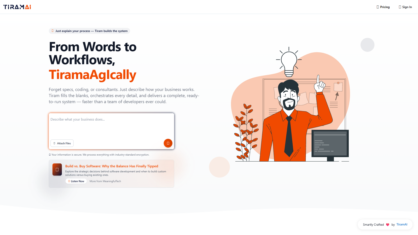 Tiram AI — интерфейс нейросети Tiram AI — интерфейс нейросети