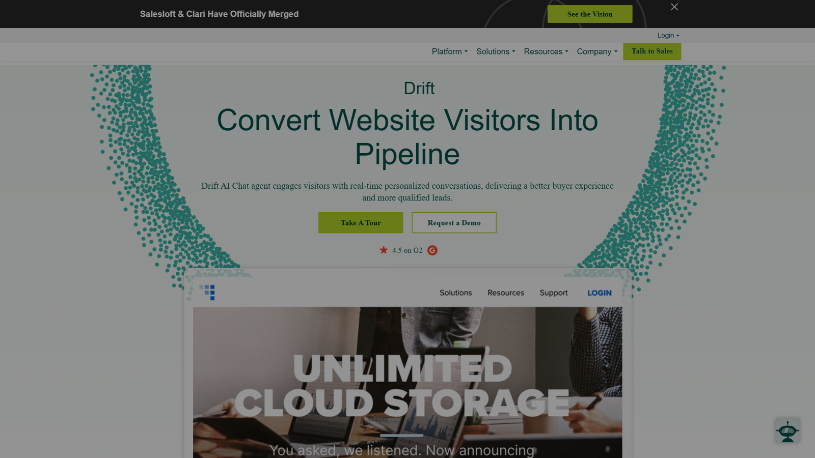 Drift Platform — интерфейс нейросети Drift Platform — интерфейс нейросети