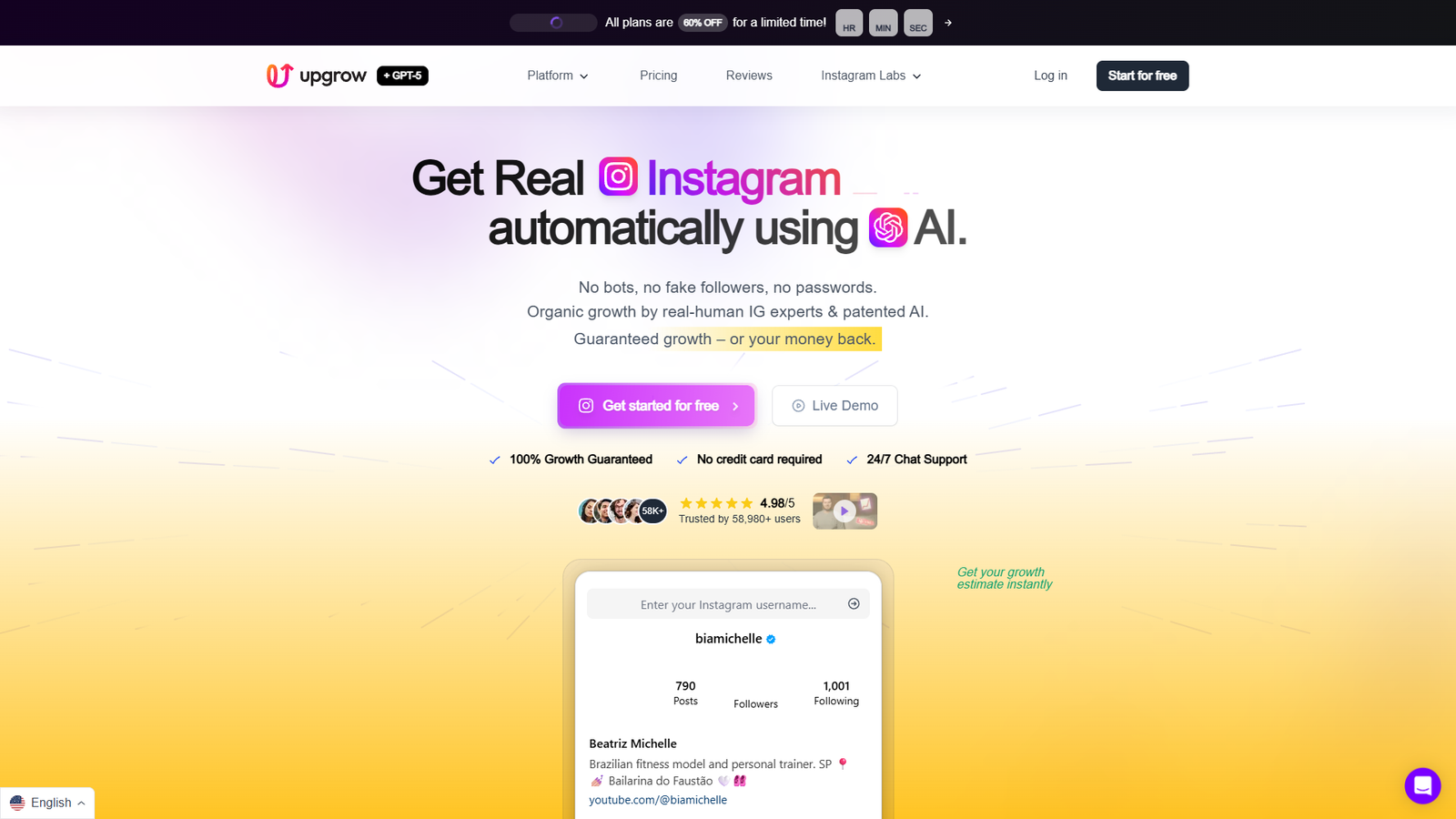 UpGrow — интерфейс нейросети UpGrow — интерфейс нейросети