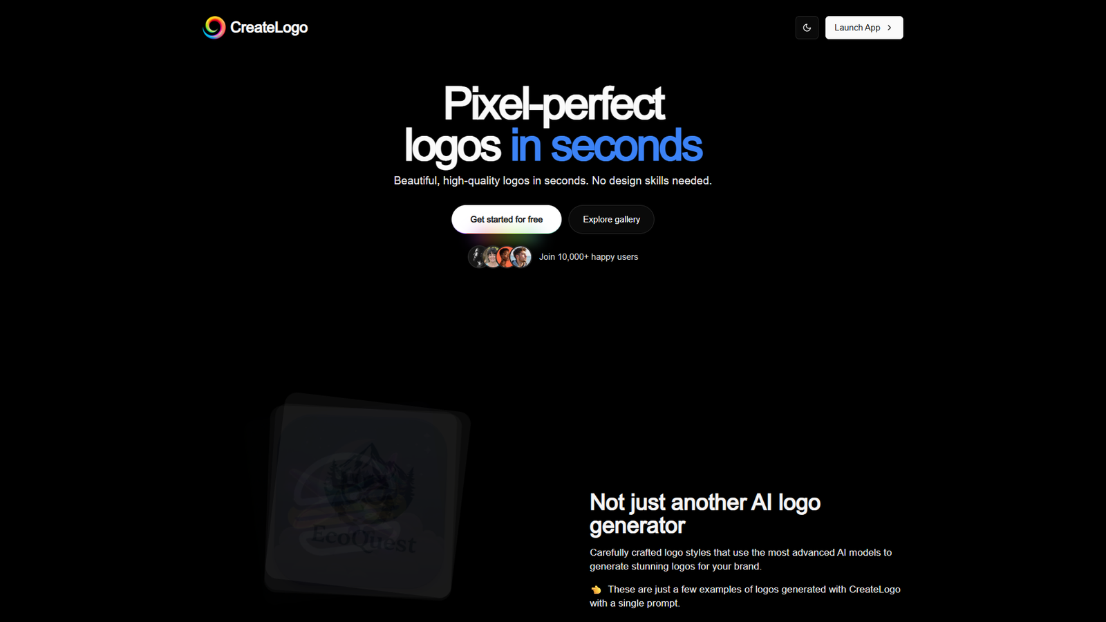 CreateLogo — интерфейс нейросети CreateLogo — интерфейс нейросети