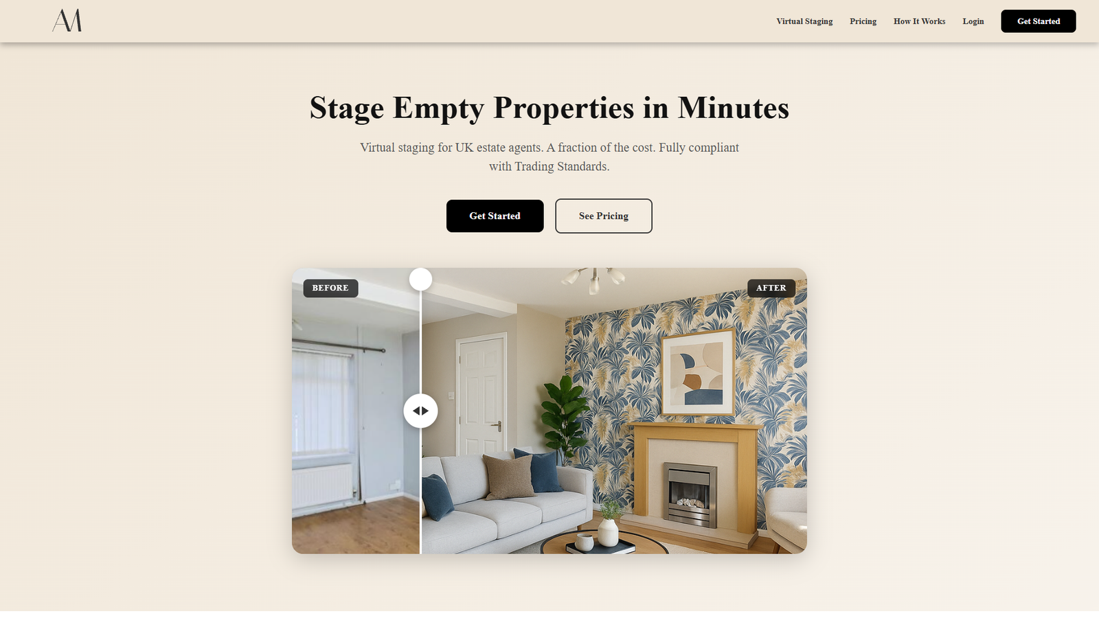 Interior Amore — интерфейс нейросети Interior Amore — интерфейс нейросети