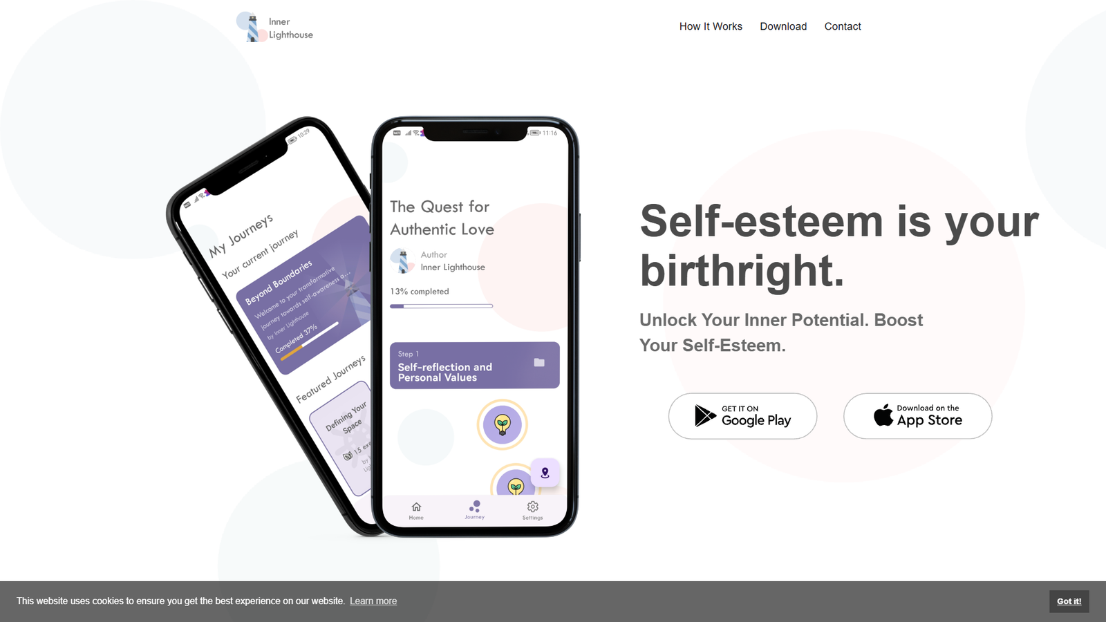 Inner Lighthouse — интерфейс нейросети Inner Lighthouse — интерфейс нейросети