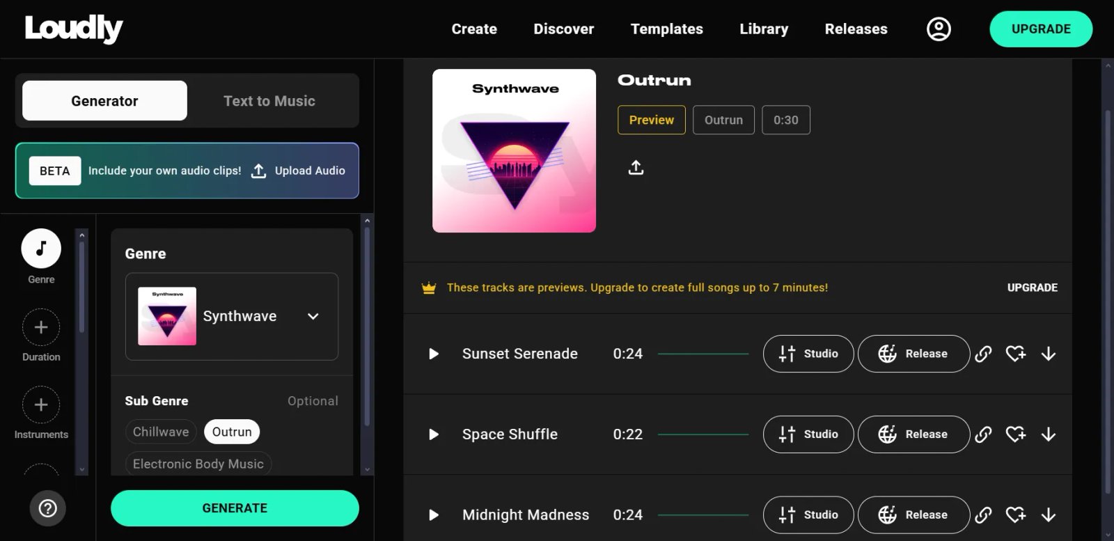 Loudly Создание музыки Loudly Создание музыки