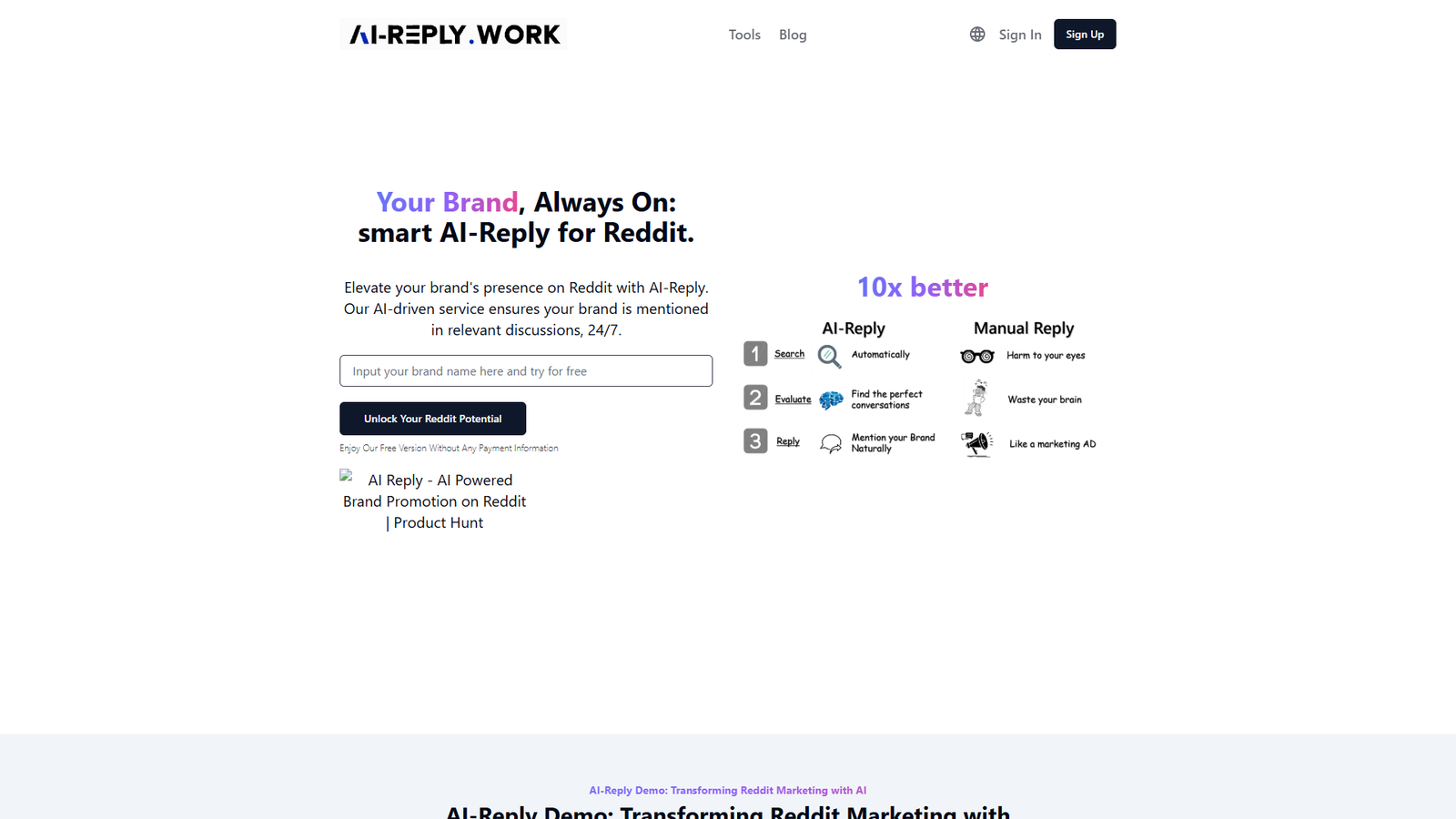 AI-Reply — интерфейс нейросети AI-Reply — интерфейс нейросети