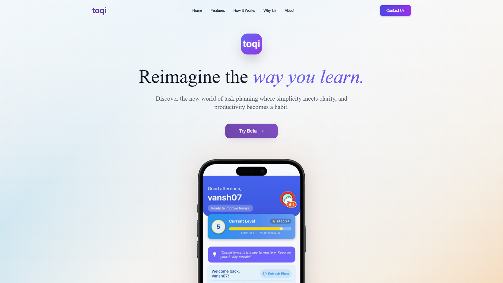 TOQI — интерфейс нейросети TOQI — интерфейс нейросети