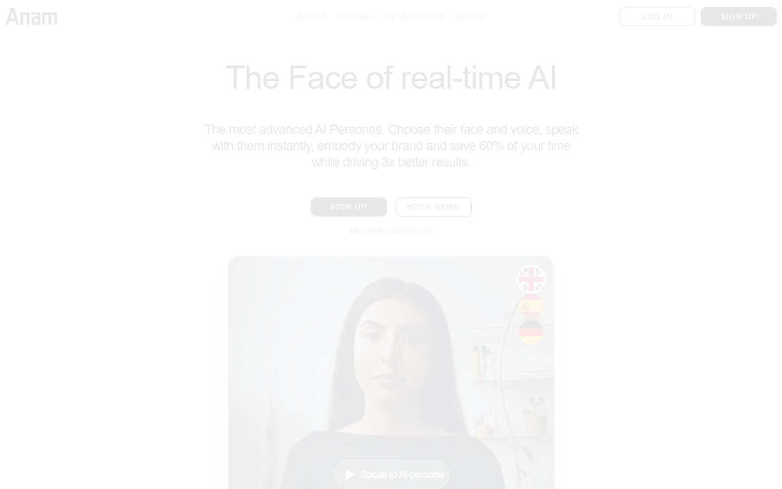 Anam — интерфейс нейросети Anam — интерфейс нейросети