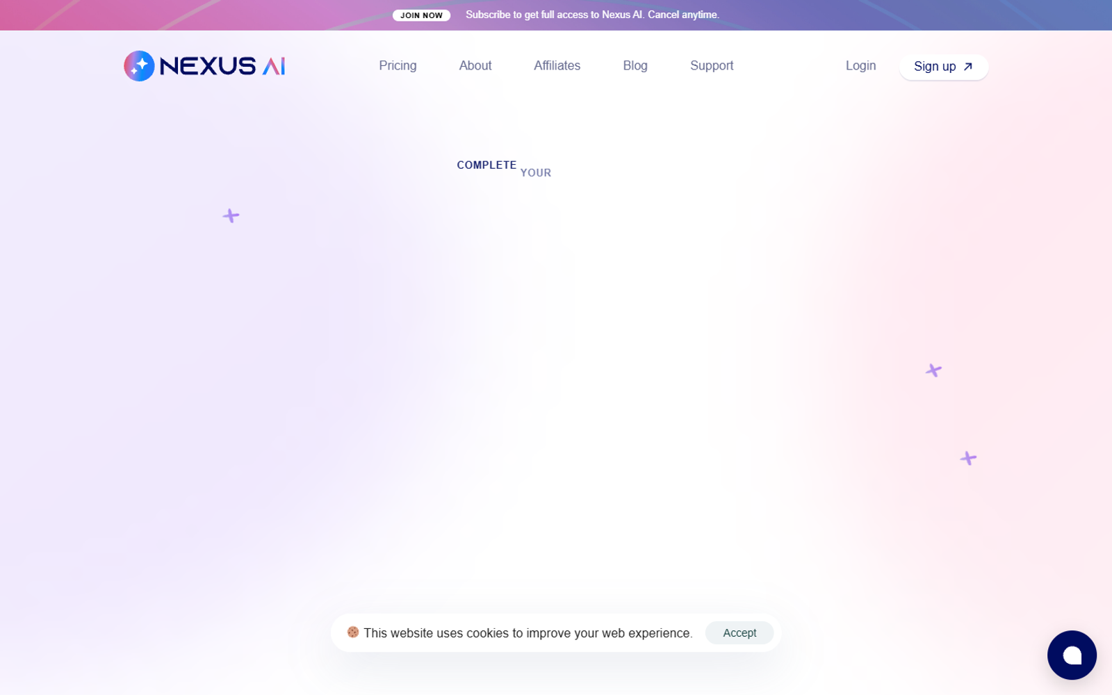 Nexus AI — интерфейс нейросети Nexus AI — интерфейс нейросети