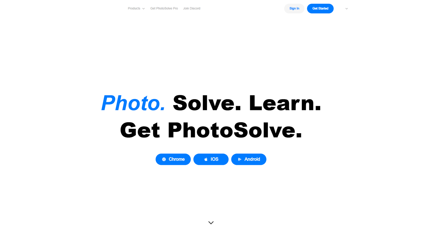 PhotoSolve — интерфейс нейросети PhotoSolve — интерфейс нейросети