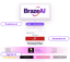 BrazeAI — логотип нейросети