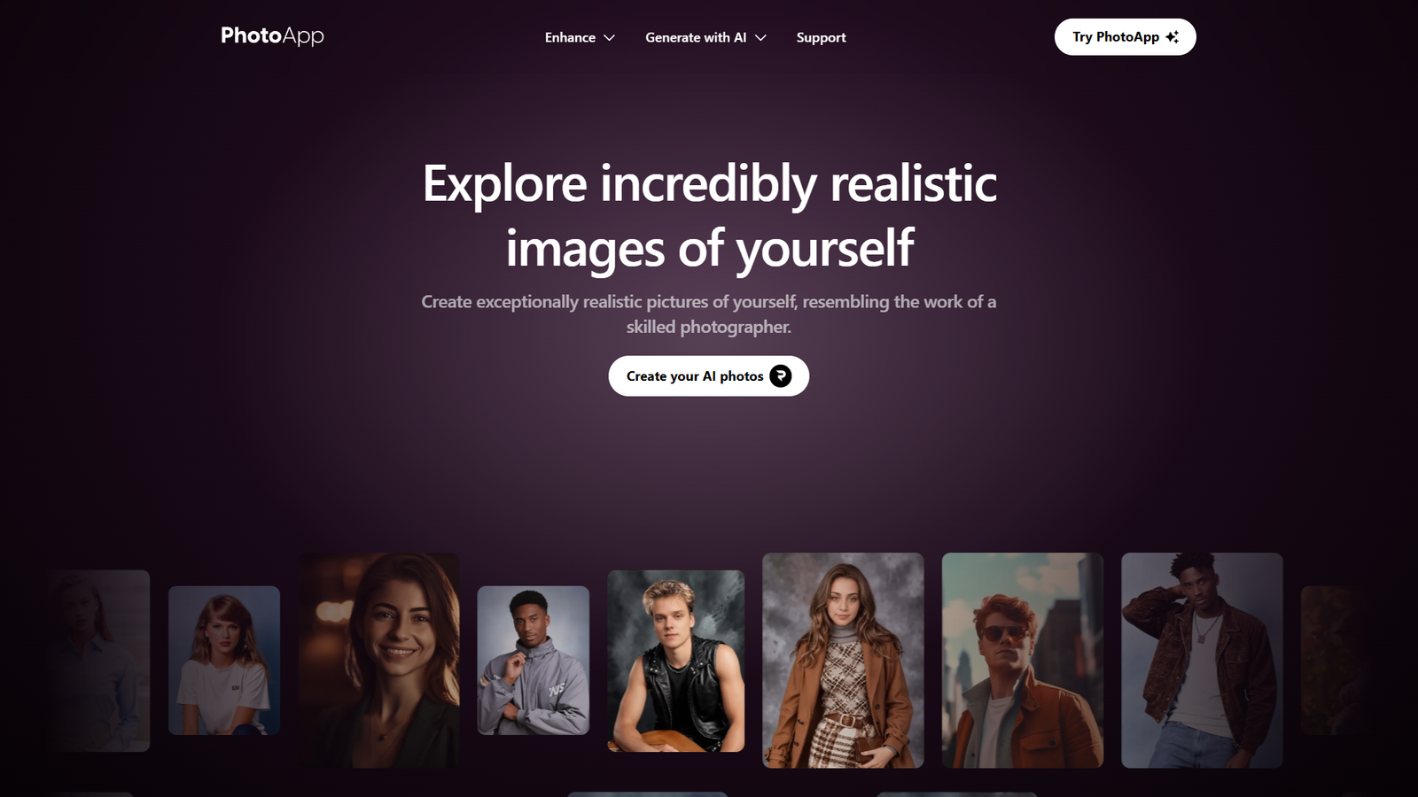 PhotoApp — интерфейс нейросети PhotoApp — интерфейс нейросети