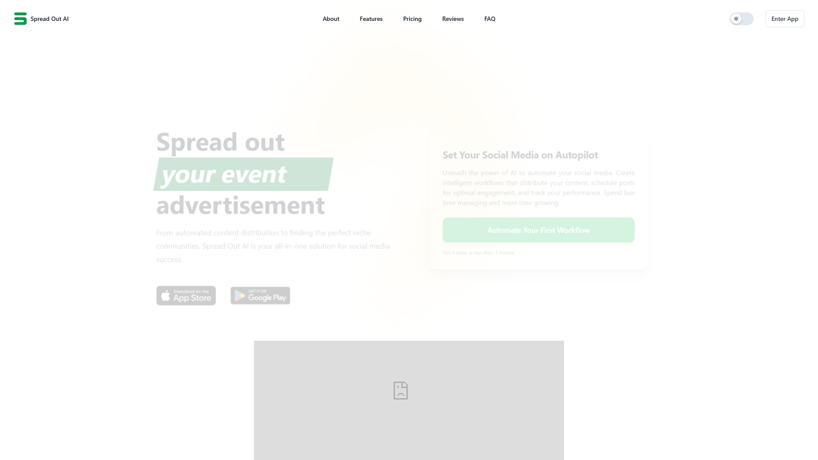 Spread Out AI — интерфейс нейросети Spread Out AI — интерфейс нейросети