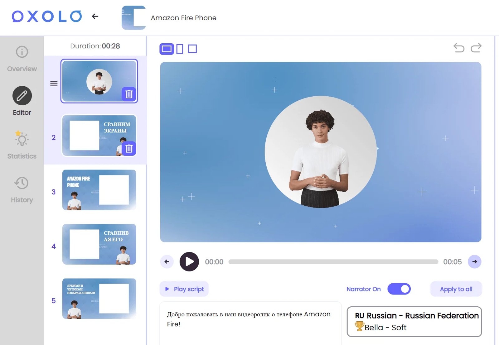 Oxolo Editor