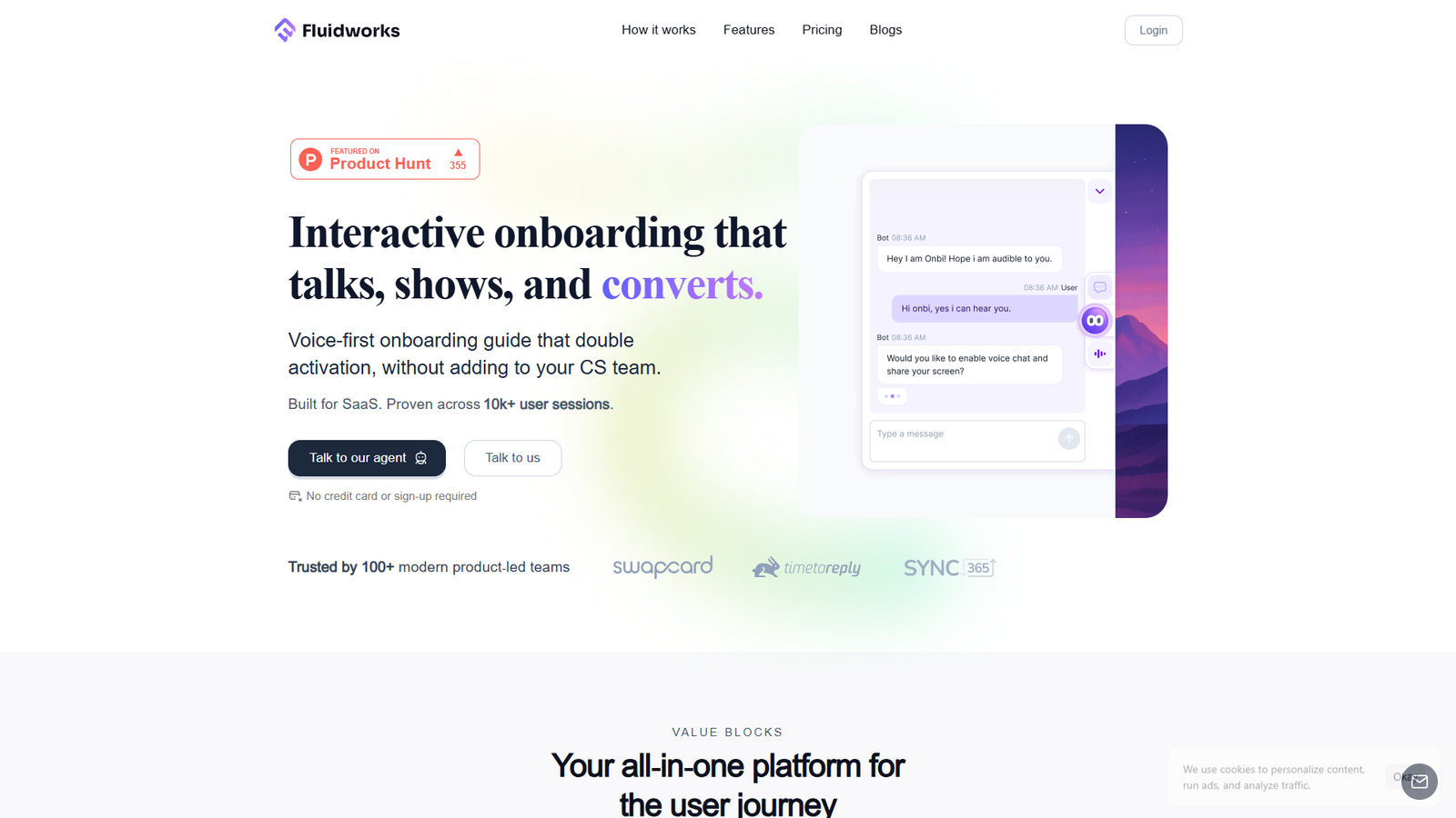 Fluidworks Onbi — интерфейс нейросети Fluidworks Onbi — интерфейс нейросети