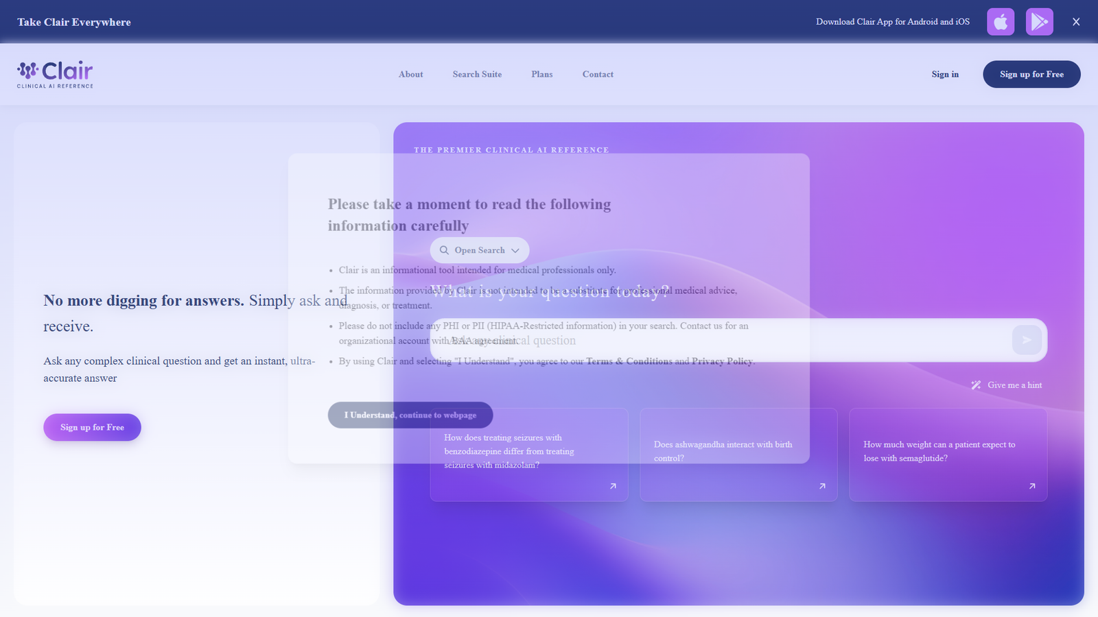 Clair — интерфейс нейросети Clair — интерфейс нейросети