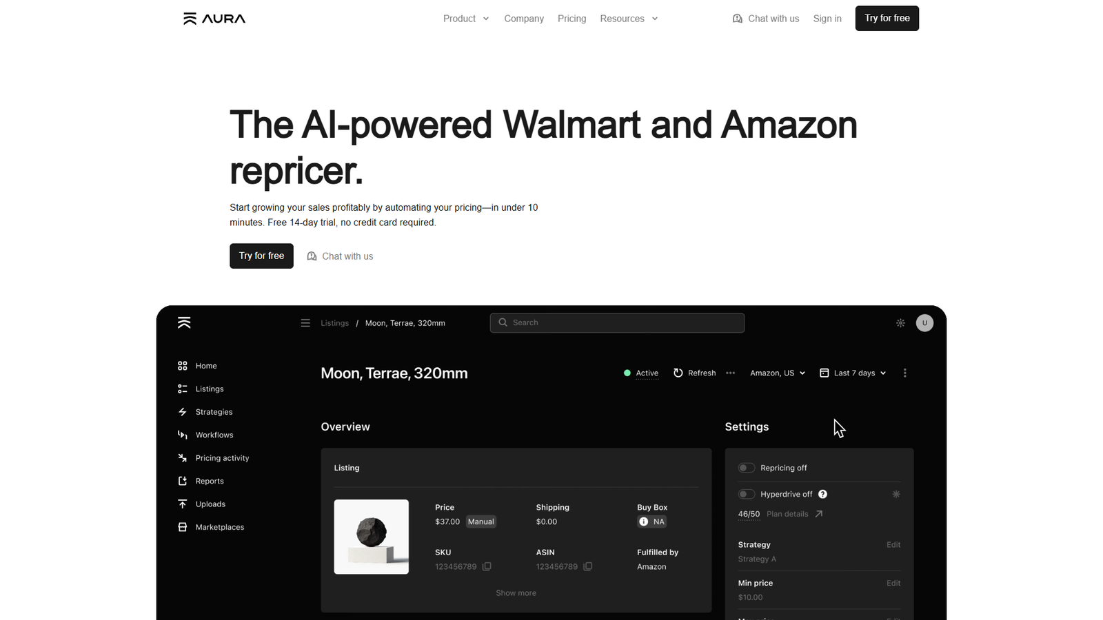 Aura — интерфейс нейросети Aura — интерфейс нейросети