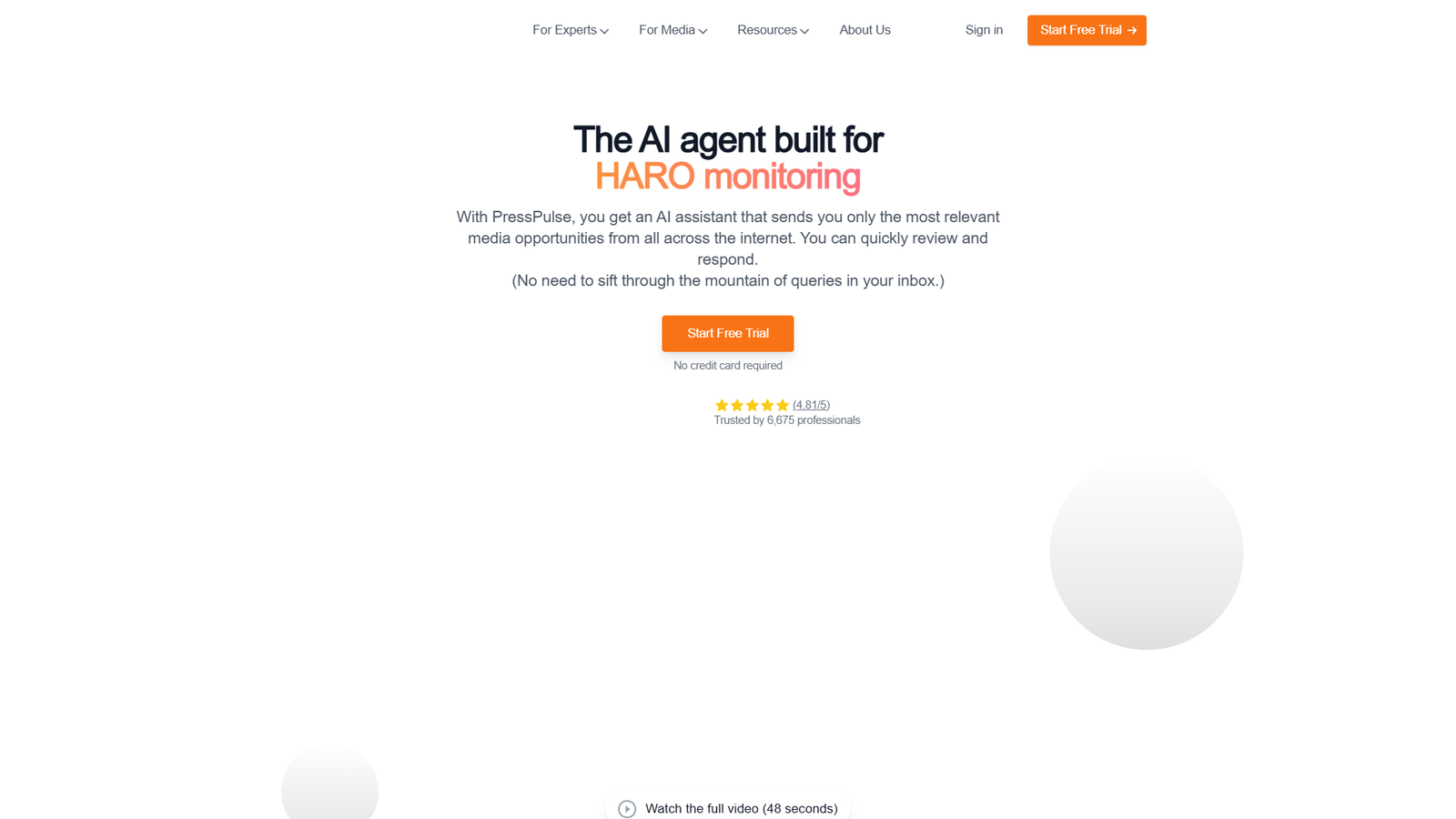 PressPulse AI — интерфейс нейросети PressPulse AI — интерфейс нейросети