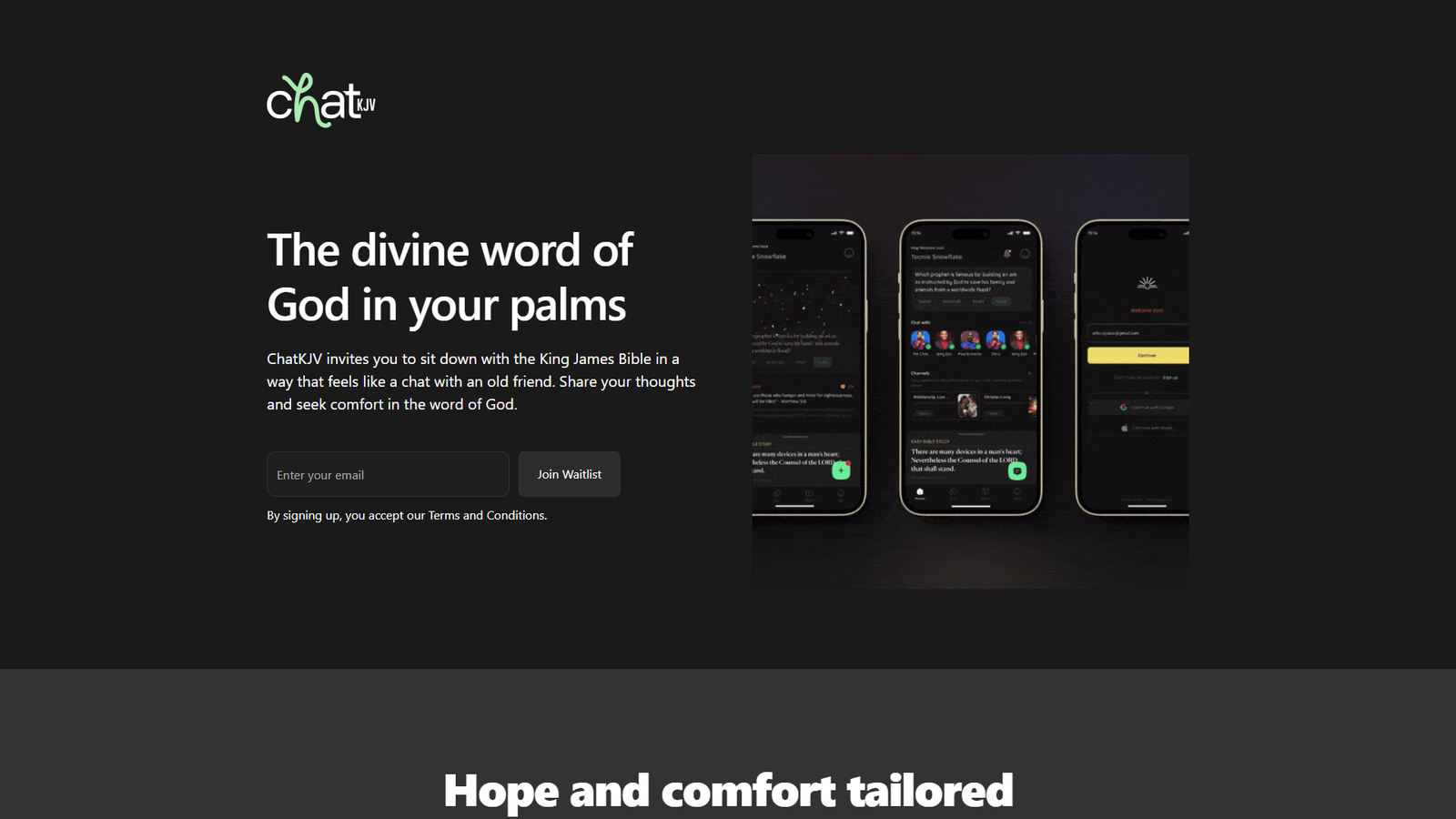 ChatKJV — интерфейс нейросети ChatKJV — интерфейс нейросети