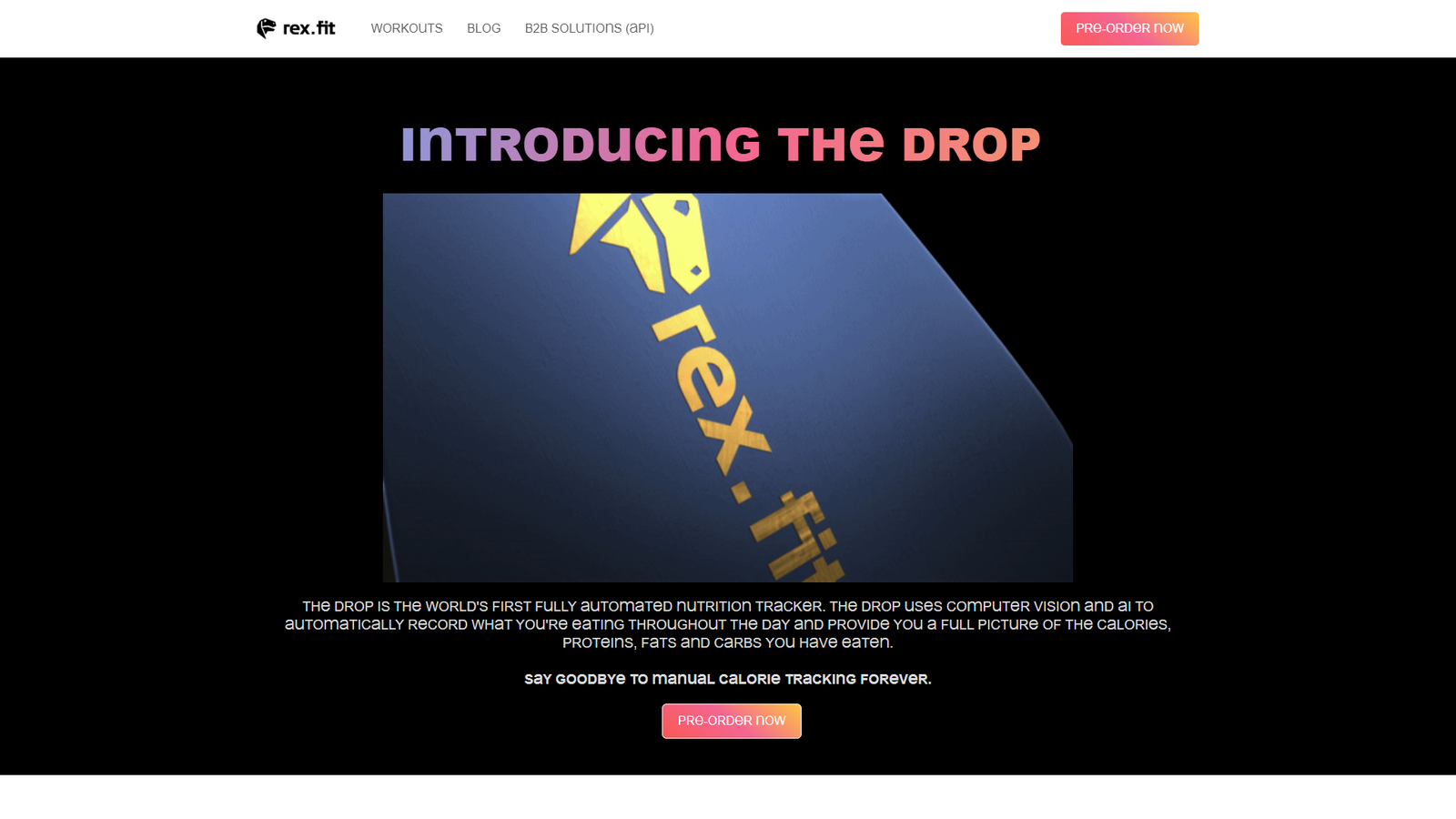 Re.fit DROP — интерфейс нейросети Re.fit DROP — интерфейс нейросети