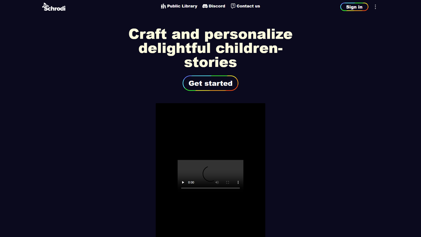 Schrodi — интерфейс нейросети Schrodi — интерфейс нейросети