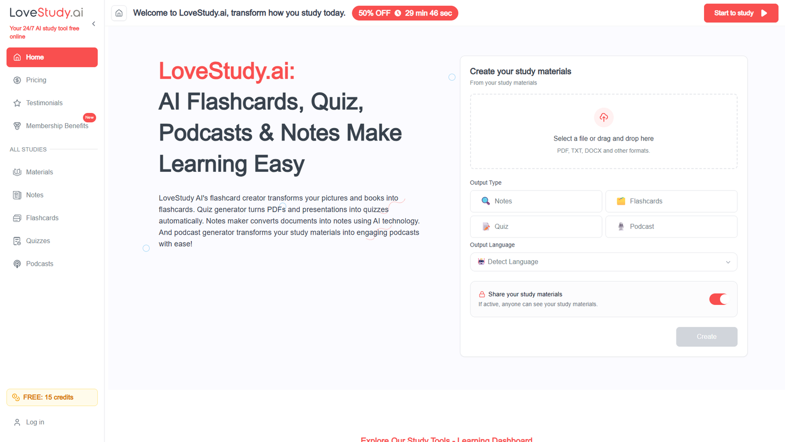 LoveStudy.ai — интерфейс нейросети LoveStudy.ai — интерфейс нейросети