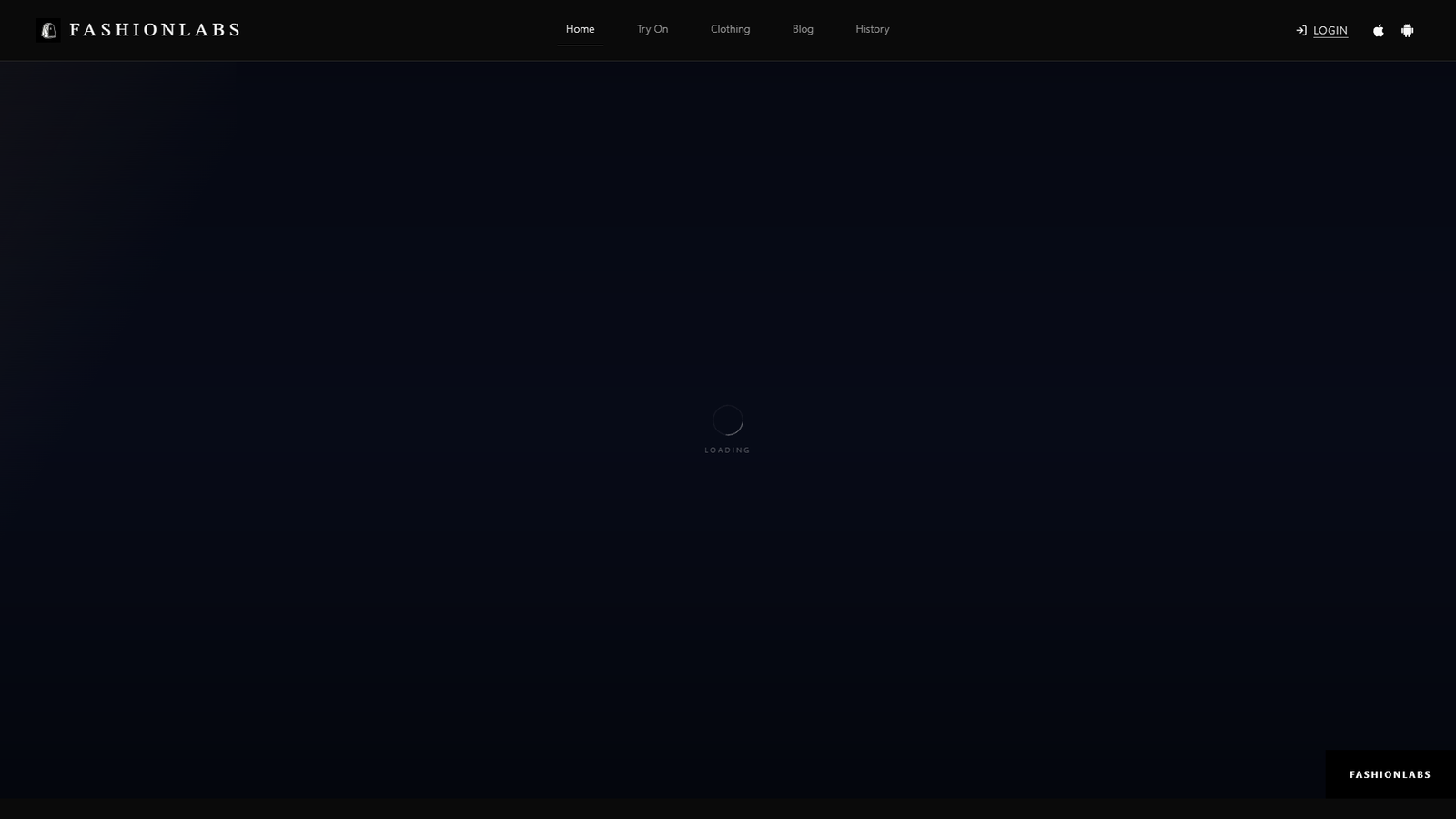 FashionLabs — интерфейс нейросети FashionLabs — интерфейс нейросети