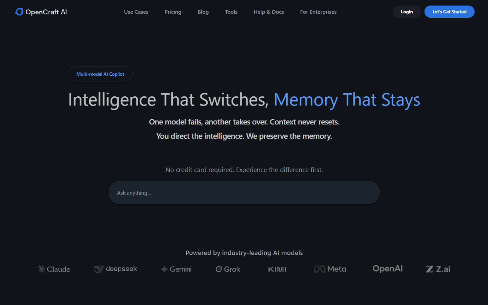 OpenCraft AI — интерфейс нейросети OpenCraft AI — интерфейс нейросети