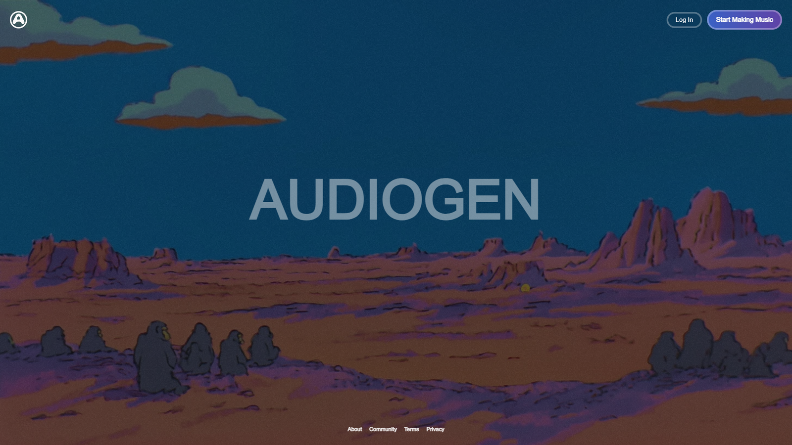AUDIOGEN — интерфейс нейросети AUDIOGEN — интерфейс нейросети