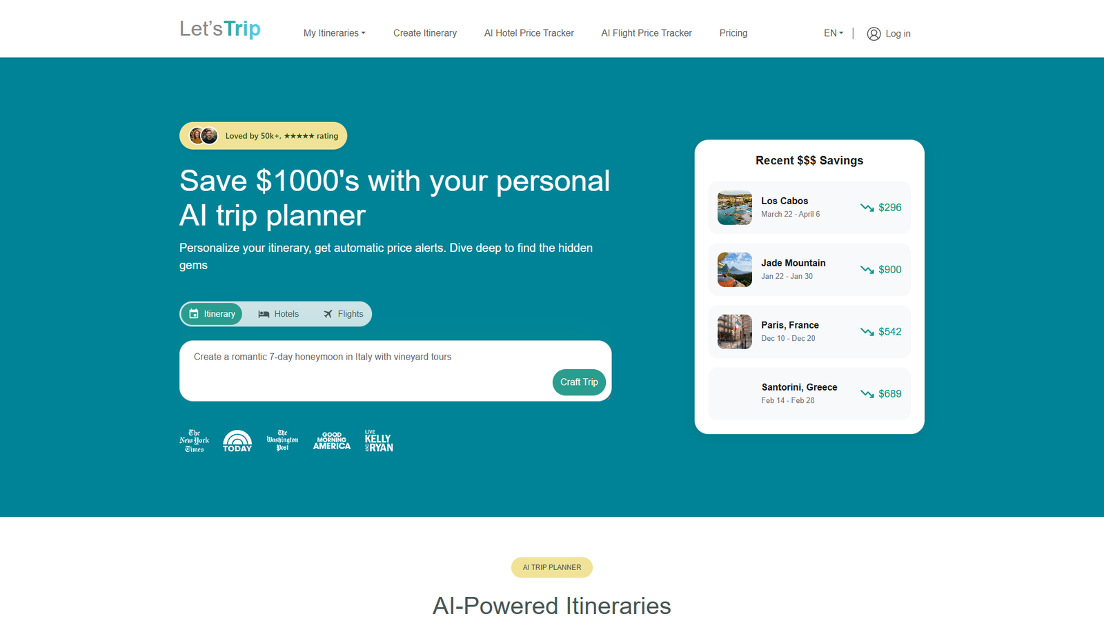 Let’sTrip AI — интерфейс нейросети Let’sTrip AI — интерфейс нейросети