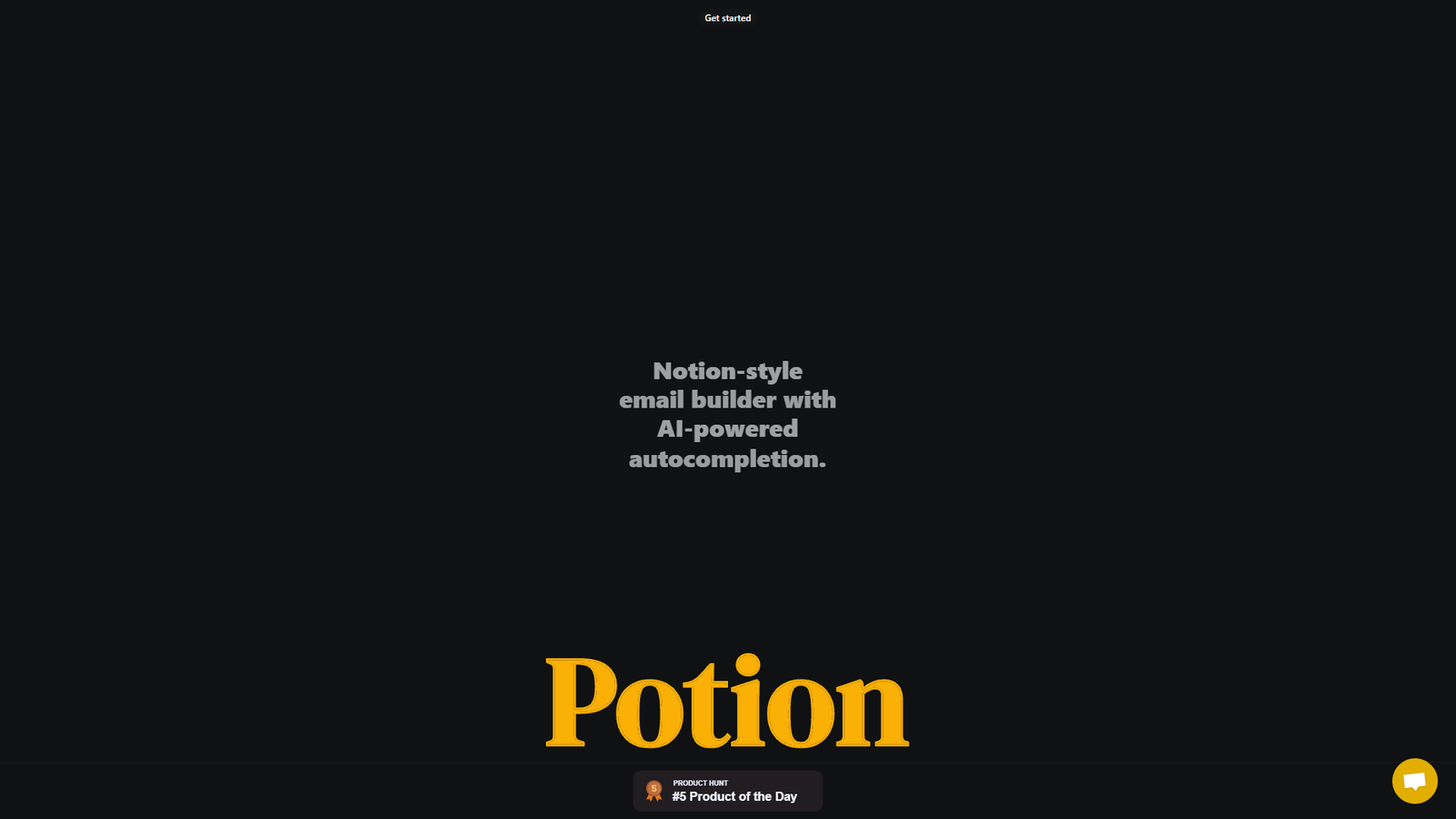 Potion — интерфейс нейросети Potion — интерфейс нейросети