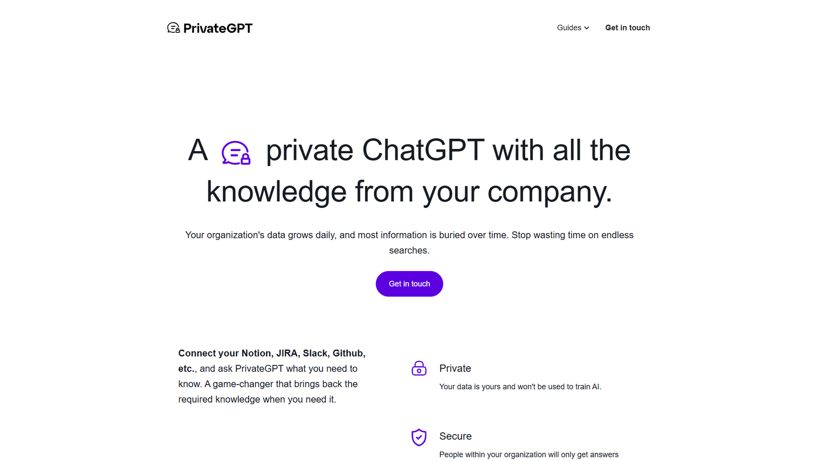 PrivateGPT — интерфейс нейросети PrivateGPT — интерфейс нейросети