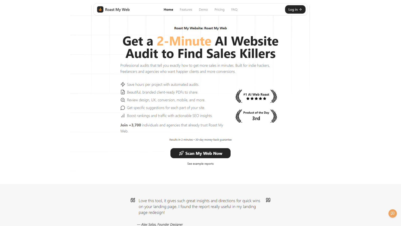 Roast My Web — интерфейс нейросети Roast My Web — интерфейс нейросети