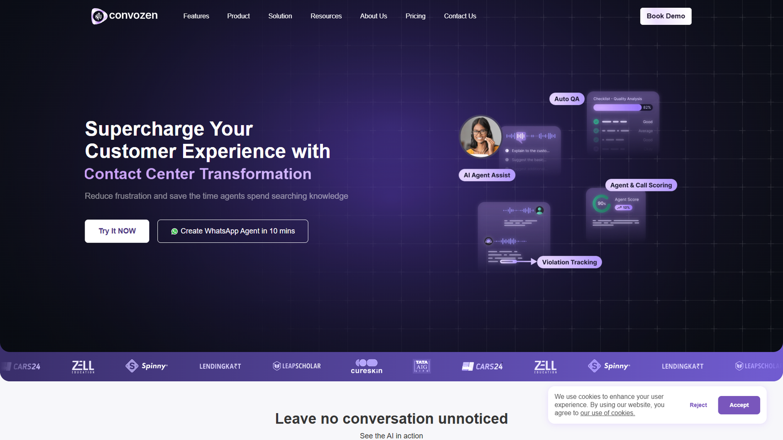 ConvoZen.AI — интерфейс нейросети ConvoZen.AI — интерфейс нейросети