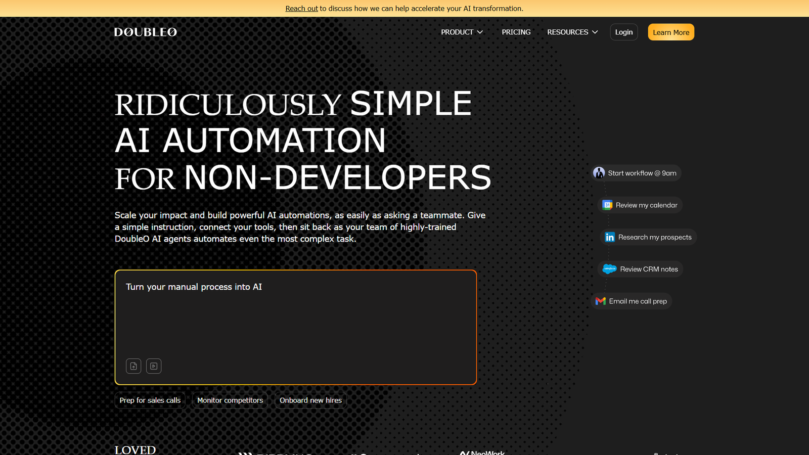 DoubleO.ai — интерфейс нейросети DoubleO.ai — интерфейс нейросети