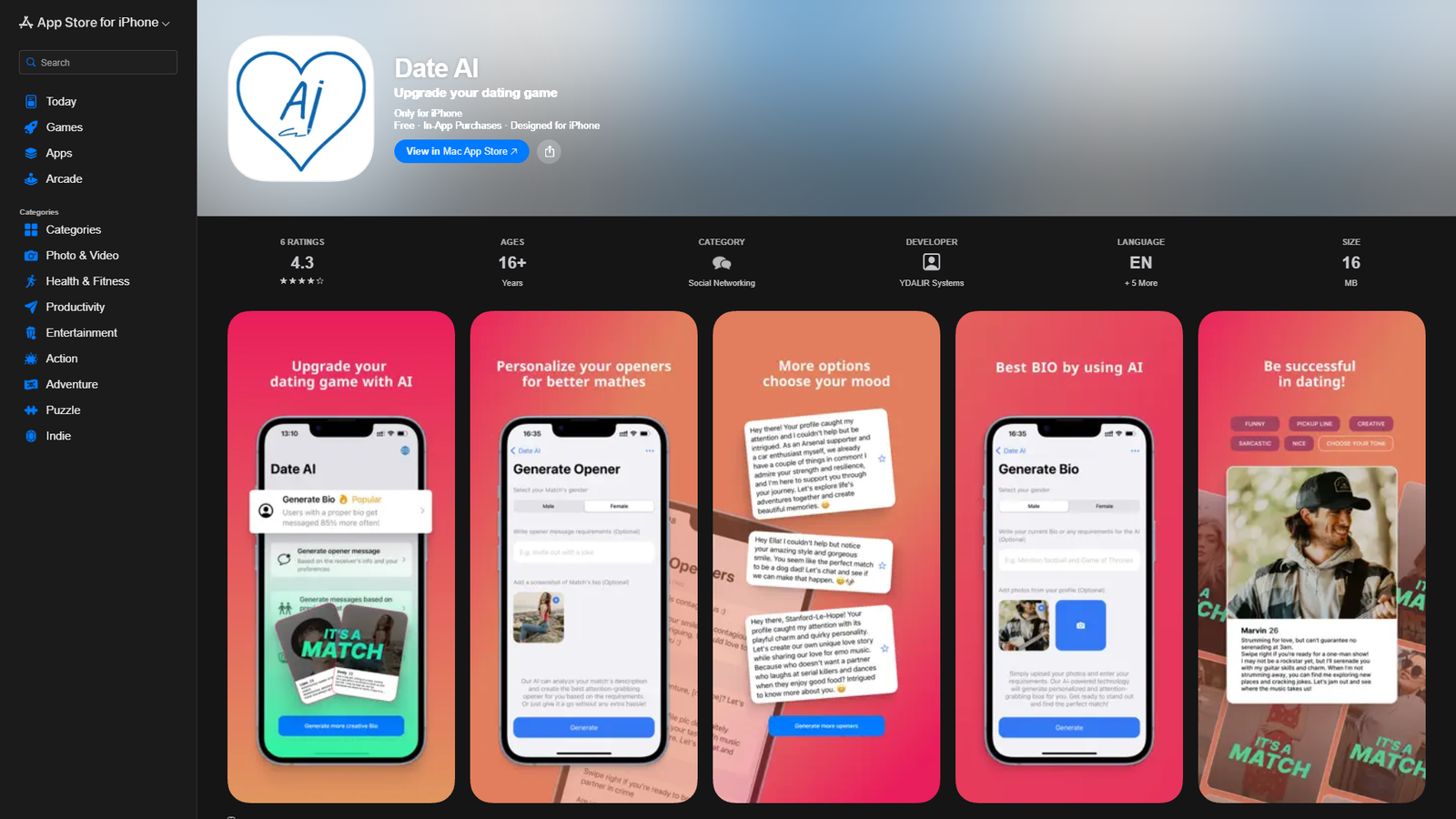 Date AI — интерфейс нейросети Date AI — интерфейс нейросети