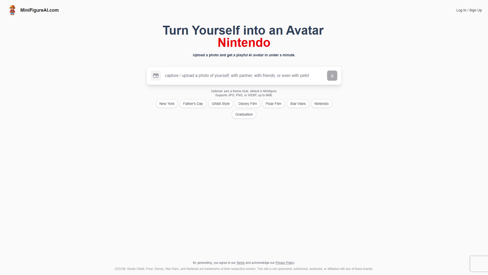 MiniFigureAI — интерфейс нейросети MiniFigureAI — интерфейс нейросети