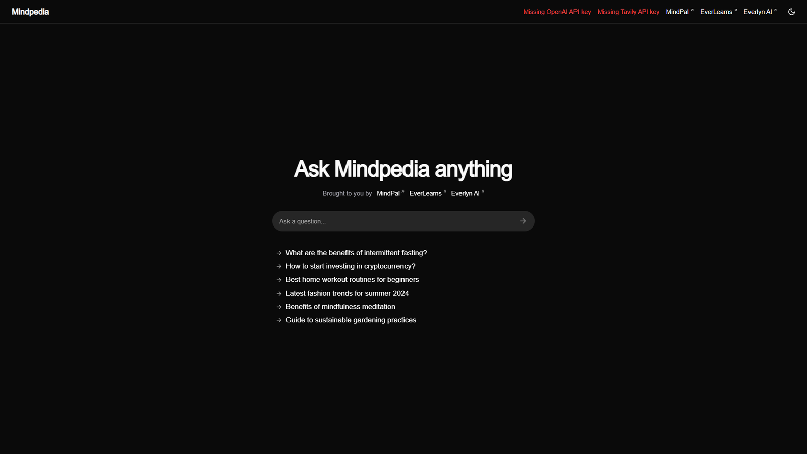 Mindpedia — интерфейс нейросети Mindpedia — интерфейс нейросети